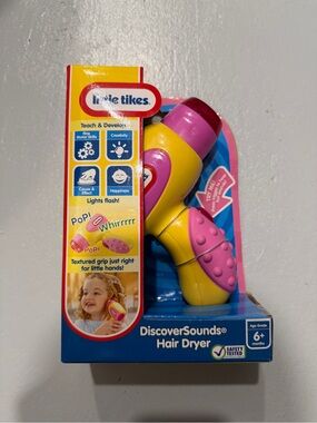 Little Tikes Discover Sounds Hairdryer New
